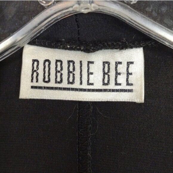 Robbie Bee Black Shrug size Medium Oversized Open Front - Picture 2 of 8